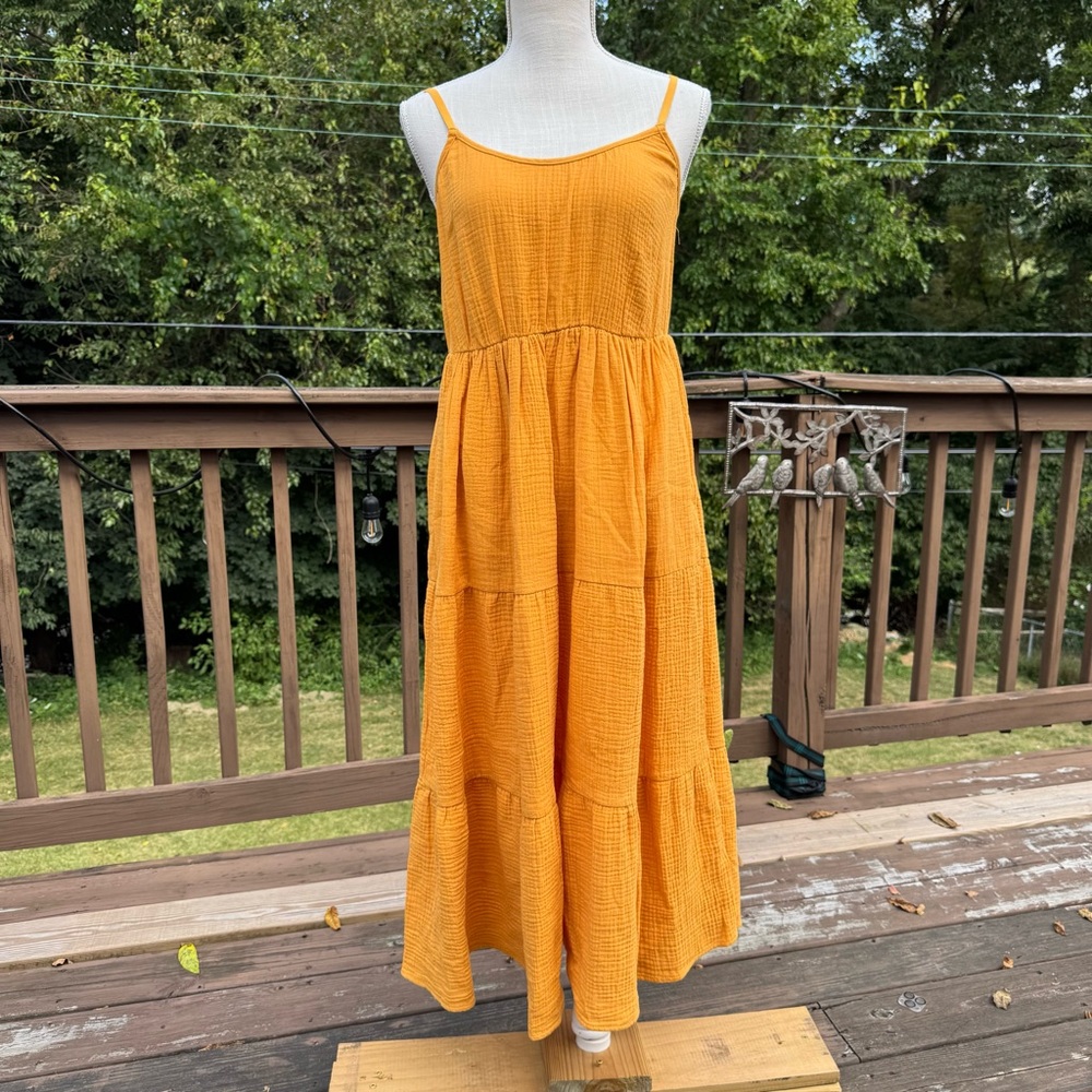 Magaschoni 100% Organic Cotton Gauze Dress